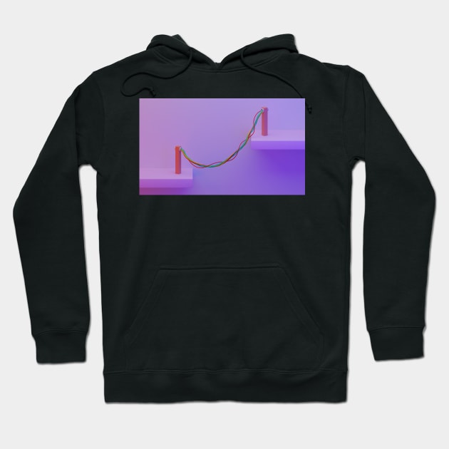 Hyphens Hoodie by Bruce Brotherton